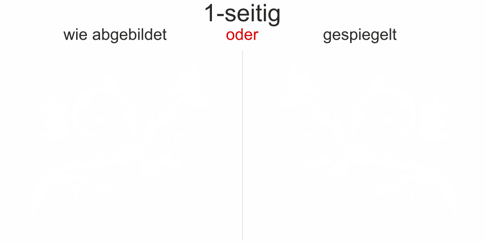 Autoaufkleber Schwungranke