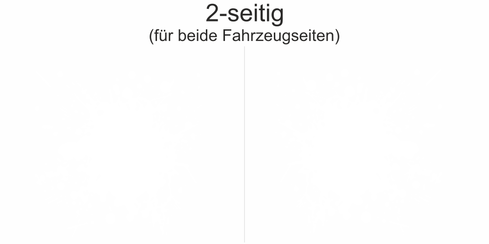 Aufkleber für Auto Farbklecks