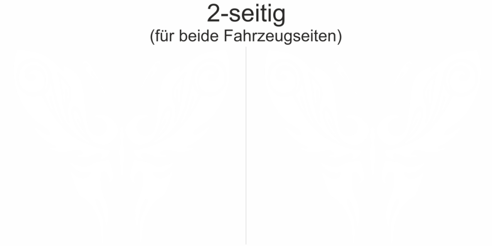 Autoaufkleber Schmetterling Eras