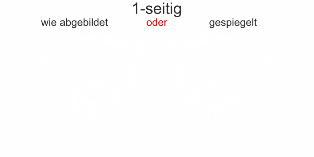 Autoaufkleber Totenkopf Pirat