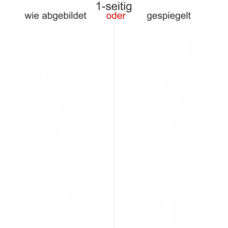 Autoaufkleber Stilvolle Ranke
