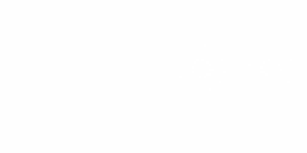 Autotattoo Blumenaufkleber - Frei platzierbare Elemente und Farbauswahl