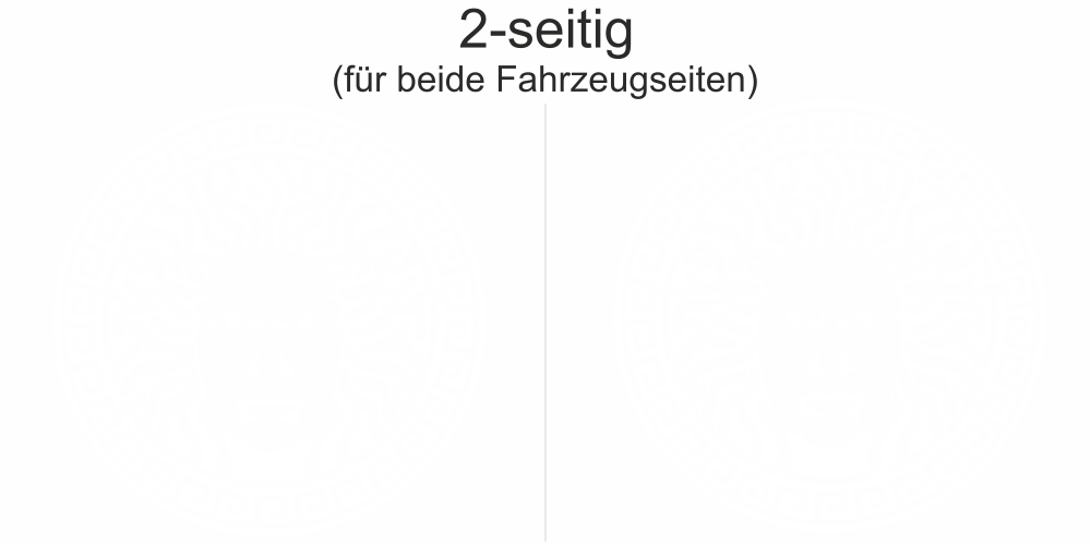 Car Tattoo Keltischer Sonnengott