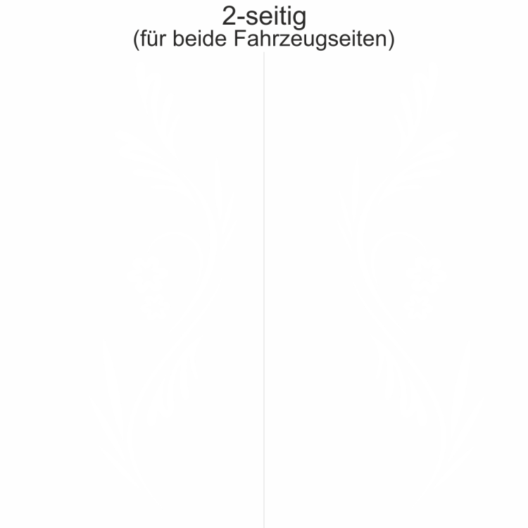 Autoaufkleber Ornament Wohlfühlranke
