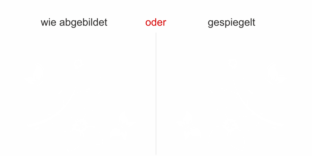 Möbeltattoo Zauberhafte Blüten
