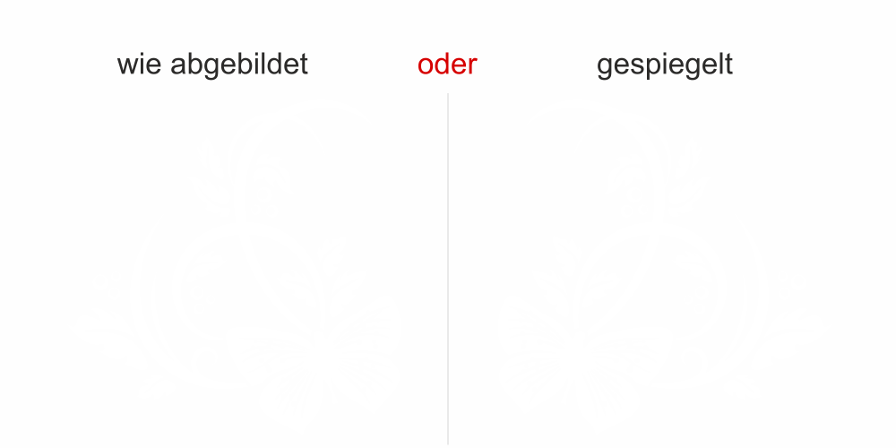 Möbeltattoo Ornament Zauberfalter