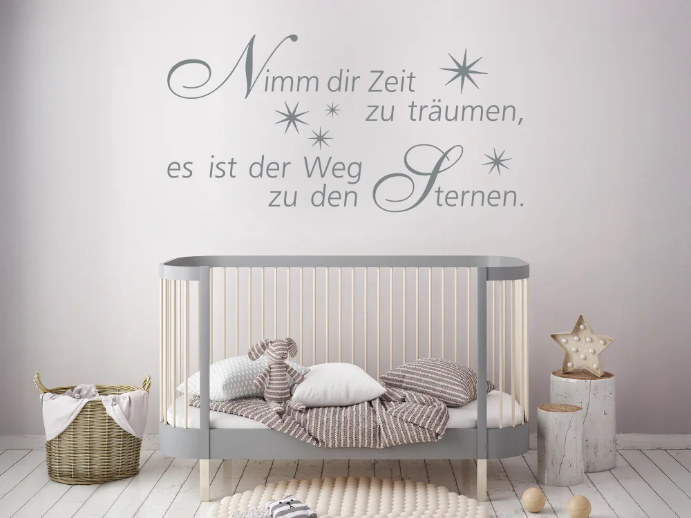 Wandtattoo Nimm dir Zeit zu träumen