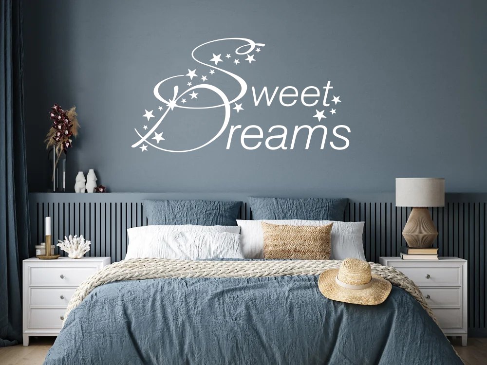 Wandtattoo Schlafzimmer Sweet Dreams