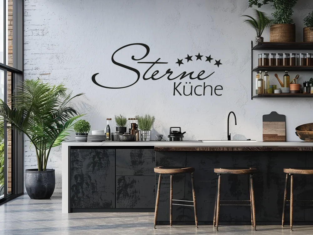 Wandtattoo Sterne Küche