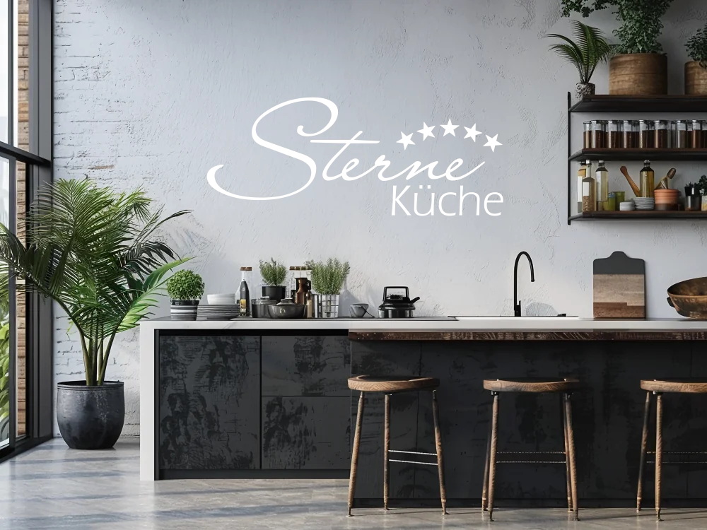 Wandtattoo Sterne Küche
