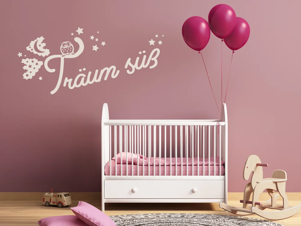 Wandtattoo Träum süß