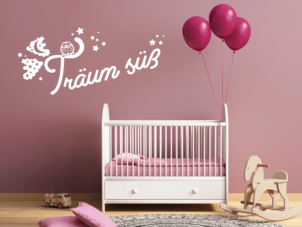 Wandworte Träum süß
