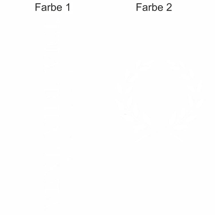 Wandtattoo Veni Vidi Vici - Ansicht Farbauswahl