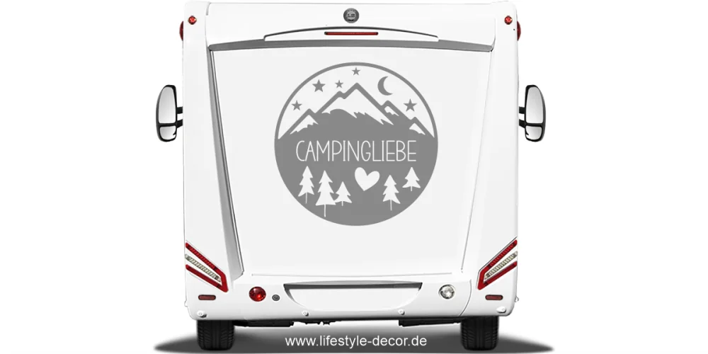 Aufkleber Campingliebe Aufkleber Campingliebe