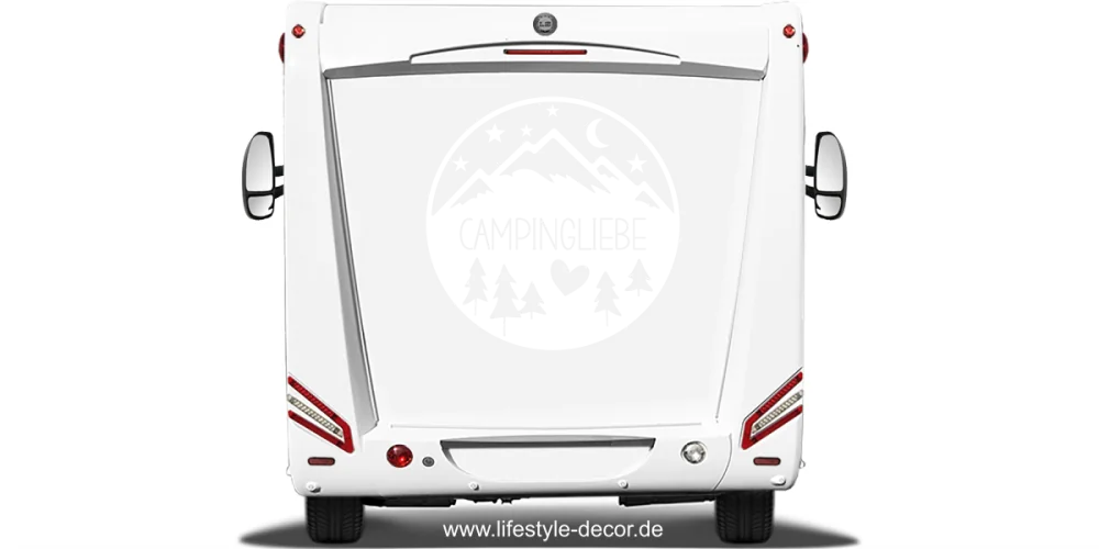 Aufkleber Campingliebe Aufkleber Campingliebe