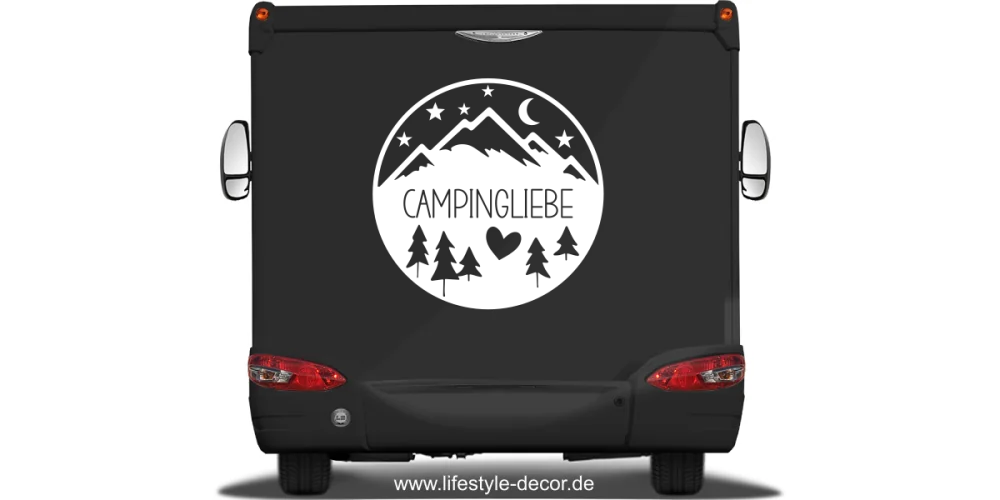 Aufkleber Campingliebe Aufkleber Campingliebe