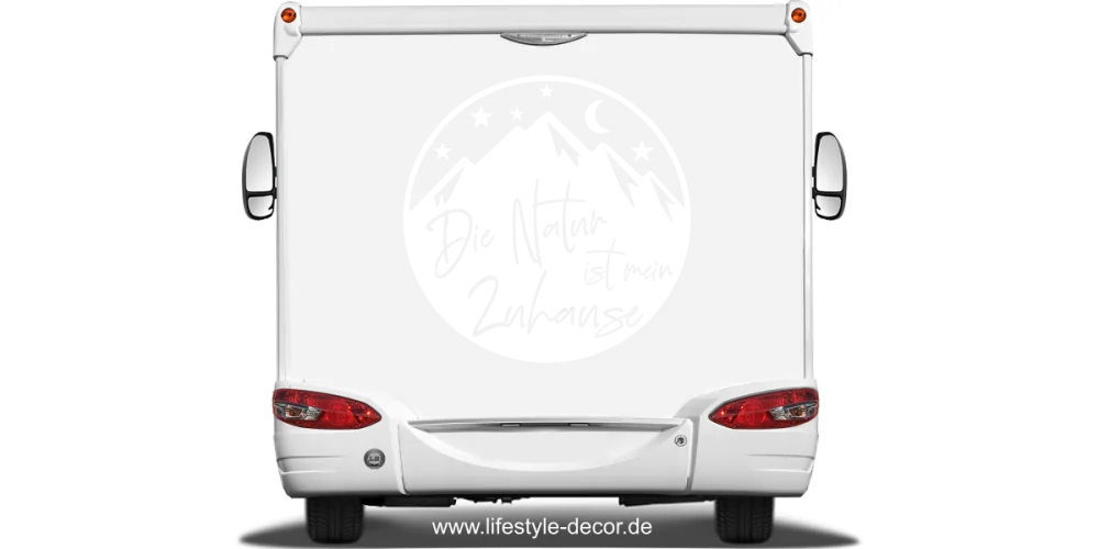 Aufkleber Die Natur ist mein Zuhause
