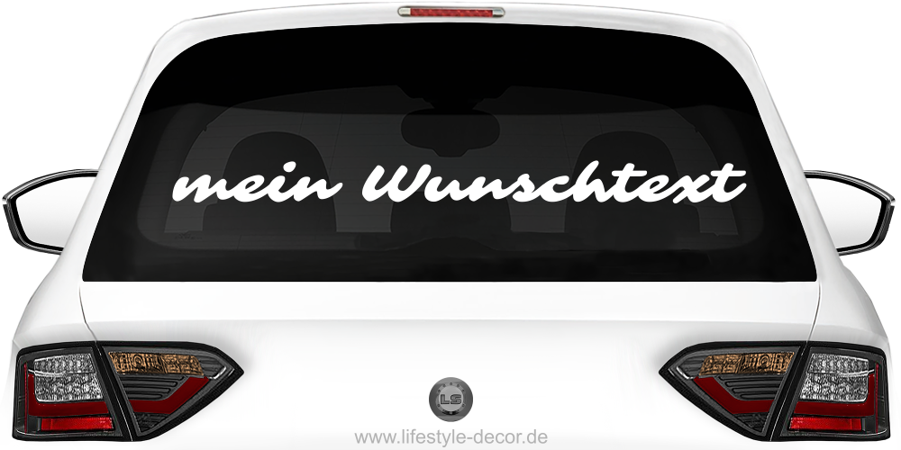 Autoaufkleber Wunschtext | 8