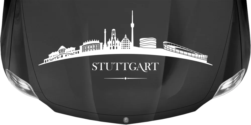 Aufkleber für KFZ Stuttgart Aufkleber für KFZ Stuttgart