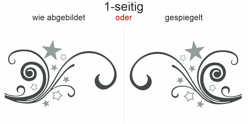 Autoaufkleber Sternenornament