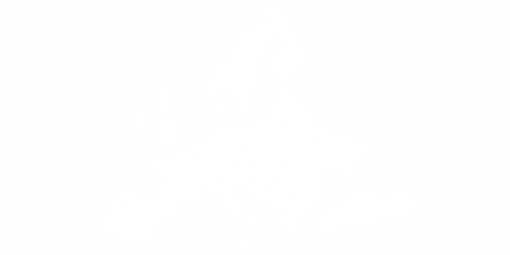 Aufkleber für PKW, Vans, Camper und Wohnmobile mit einer Europa Karte