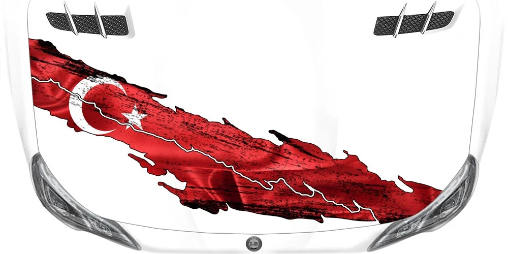 Autofolie Flagge Türkei
