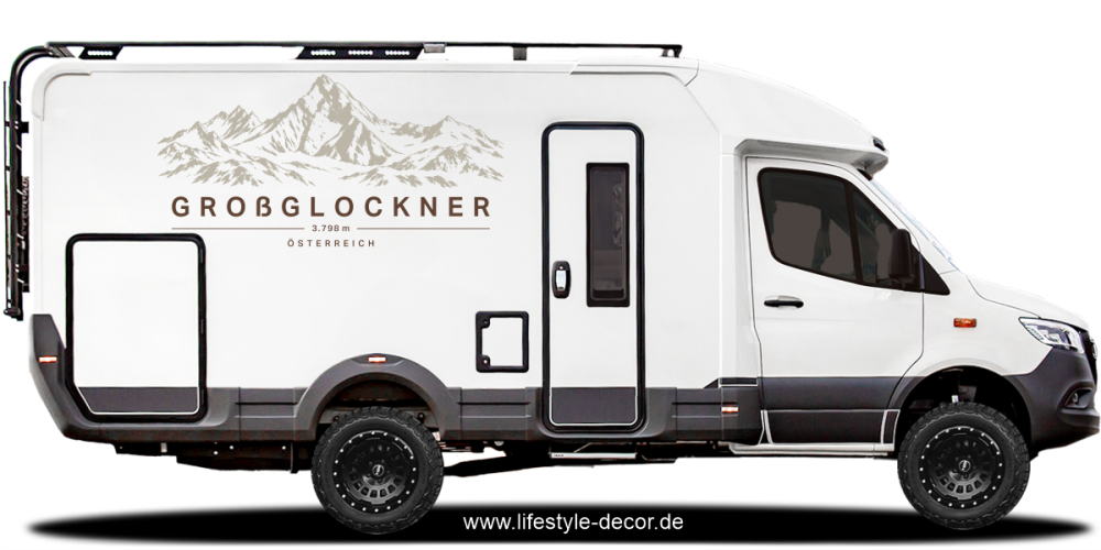 Autoaufkleber Großglockner