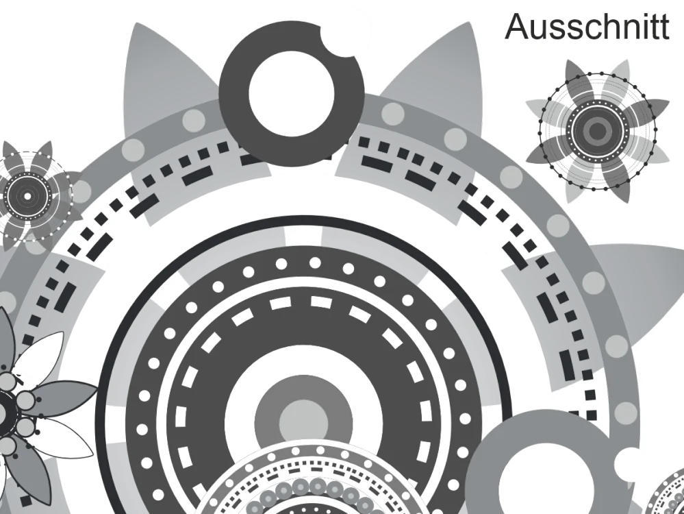 Autoaufkleber Kunstvolles Design - Ansicht Ausschnitt und Farbauswahl