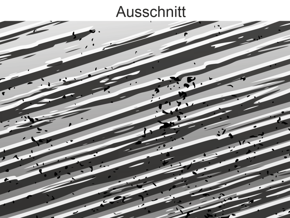 Autoaufkleber Landschaft Schraffiertes Gebirge