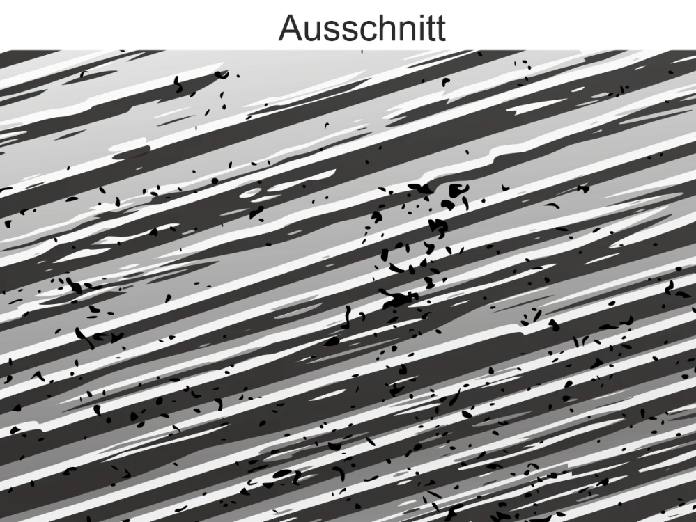 Autoaufkleber Landschaft Schraffiertes Gebirge