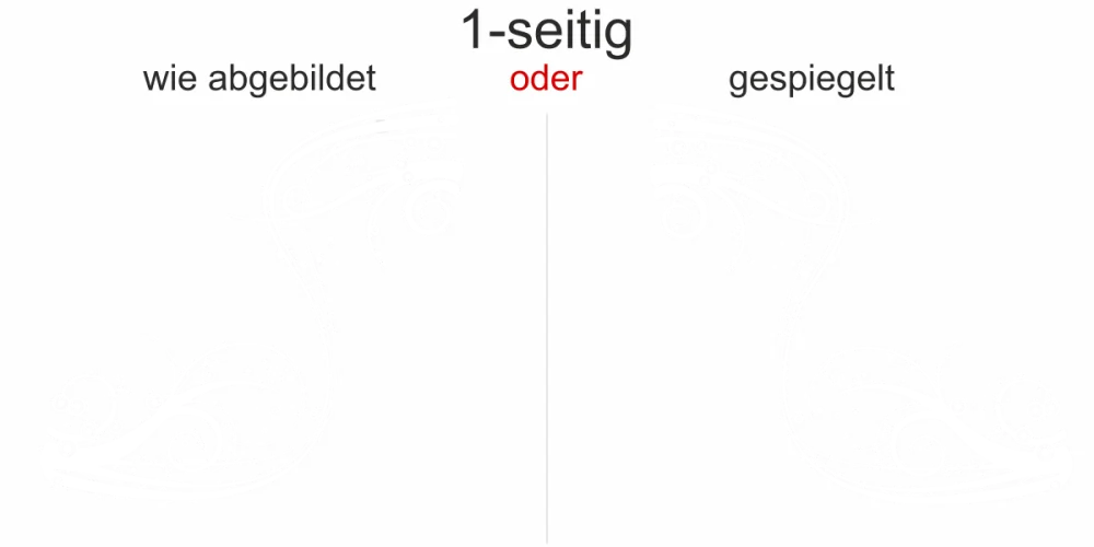 Autoaufkleber Ornament Welle - Ansicht Ausrichtung und Farbauswahl Autoaufkleber Ornament Welle - Ansicht Ausrichtung und Farbauswahl