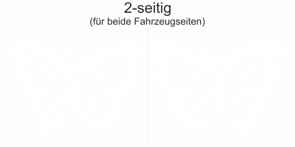 Autoaufkleber Schmetterling