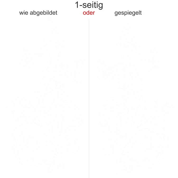 Autoaufkleber Schmetterlingzauber - Ansicht Ausrichtung und Farbauswahl Autoaufkleber Schmetterlingzauber - Ansicht Ausrichtung und Farbauswahl