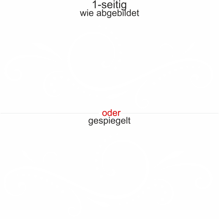 Autoaufkleber Schwungvolles Ornament