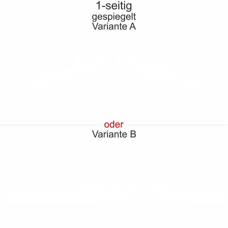 Autoaufkleber Silhouette Ruhrgebiet