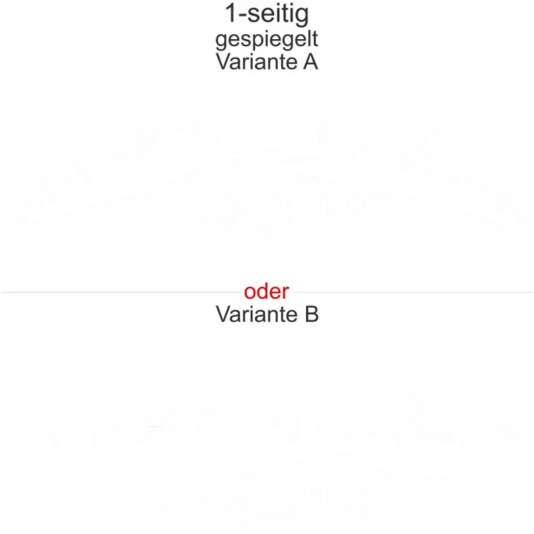 Autoaufkleber Silhouette Ruhrgebiet