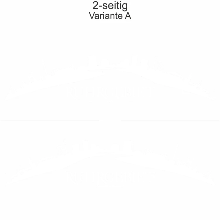 Autoaufkleber Silhouette Ruhrgebiet