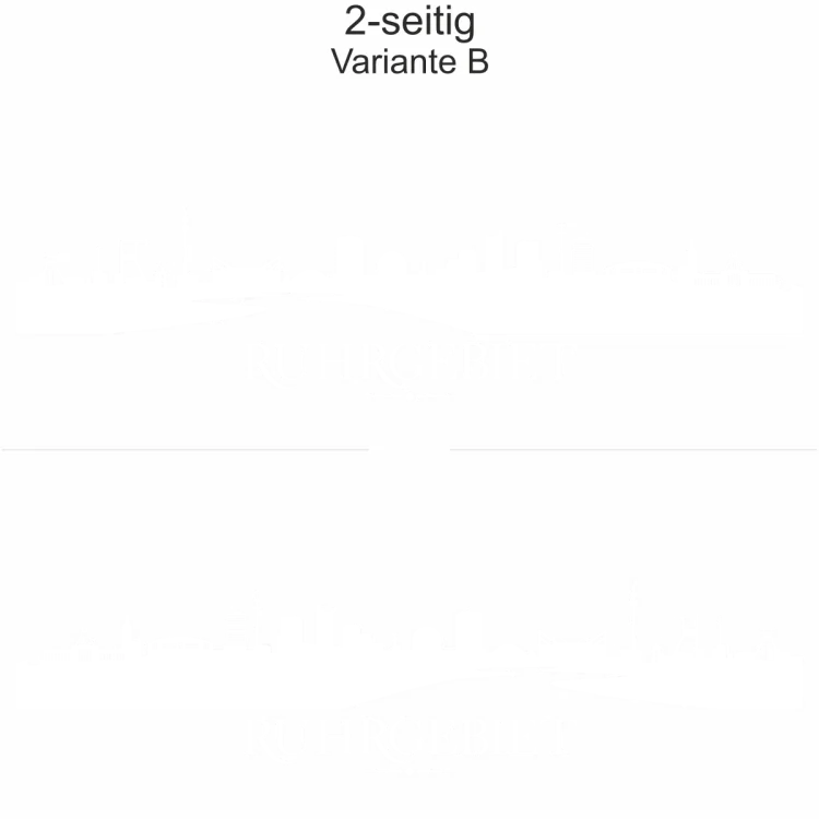 Autoaufkleber Silhouette Ruhrgebiet
