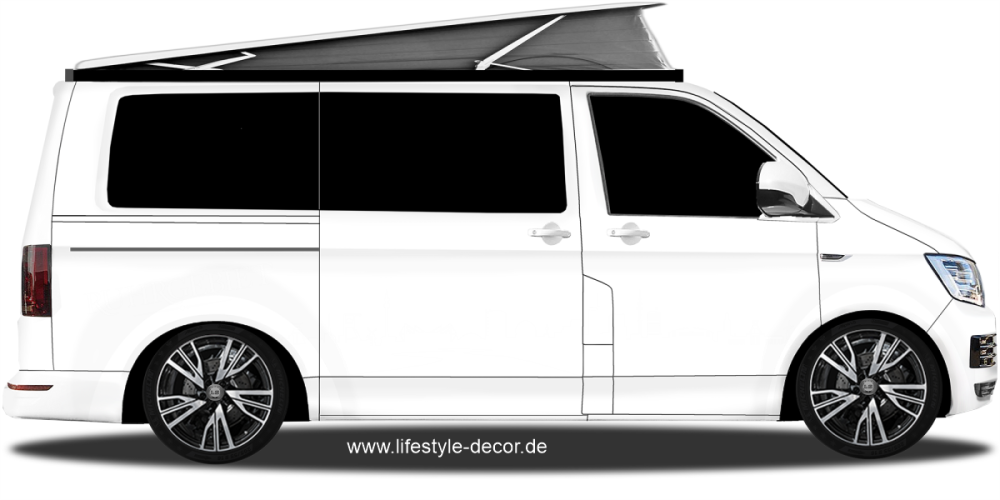 Autoaufkleber Silhouette Ruhrgebiet