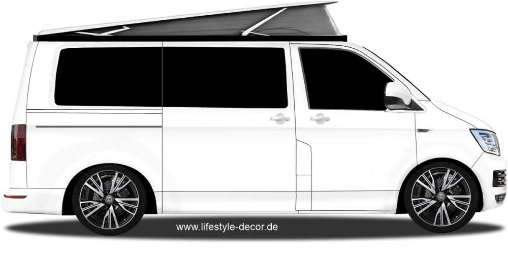 Autoaufkleber Silhouette Ruhrgebiet