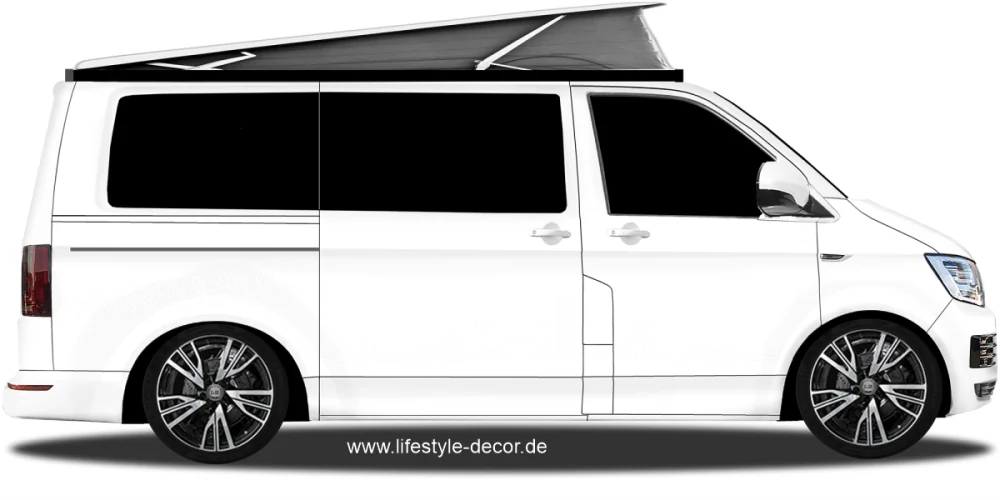 Autoaufkleber Skyline Bundesland Brandenburg