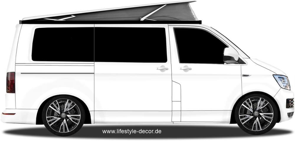 Autoaufkleber Skyline Bundesland Mecklenburg-Vorpommern