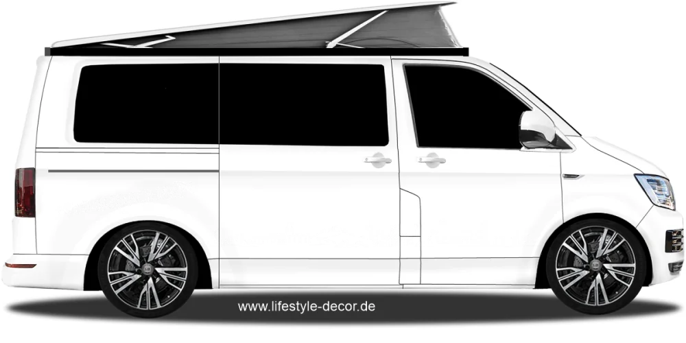 Autoaufkleber Skyline Bundesland Niedersachsen