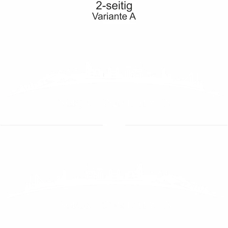 Autoaufkleber Skyline Bundesland Nordrhein-Westfalen