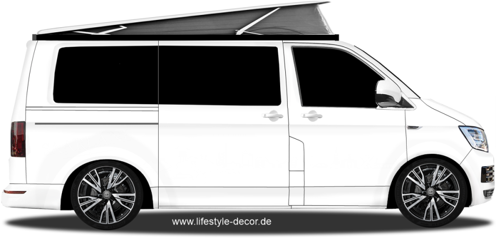 Autoaufkleber Skyline Bundesland Saarland