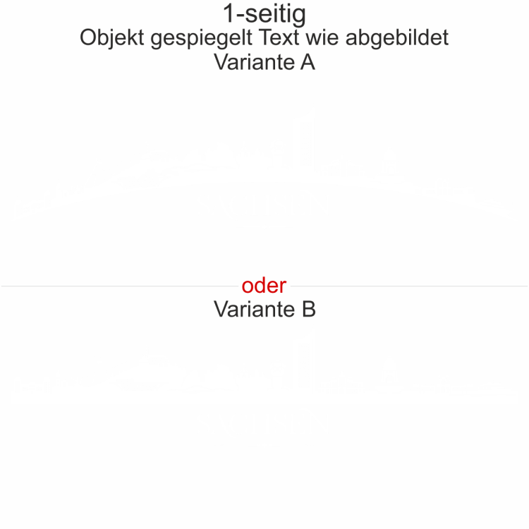 Autoaufkleber Skyline Bundesland Sachsen