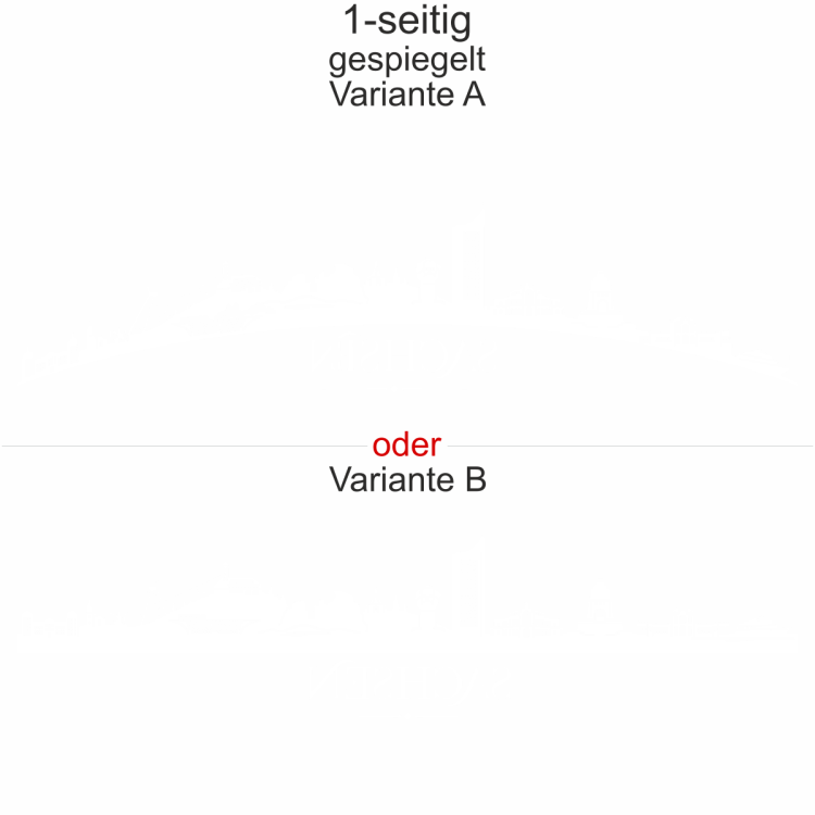 Autoaufkleber Skyline Bundesland Sachsen