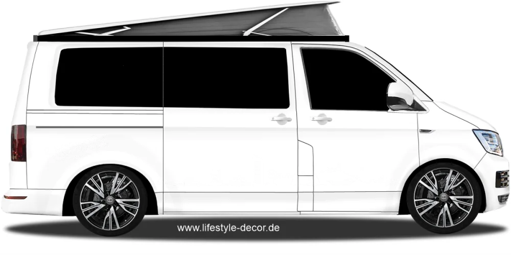 Autoaufkleber Skyline Bundesland Sachsen
