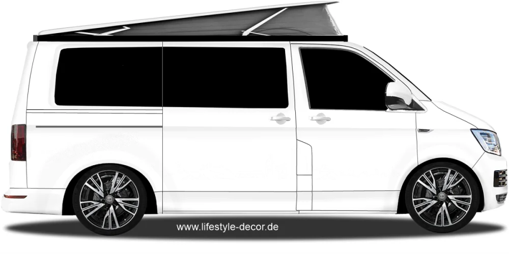 Autoaufkleber Skyline Bundesland Thüringen
