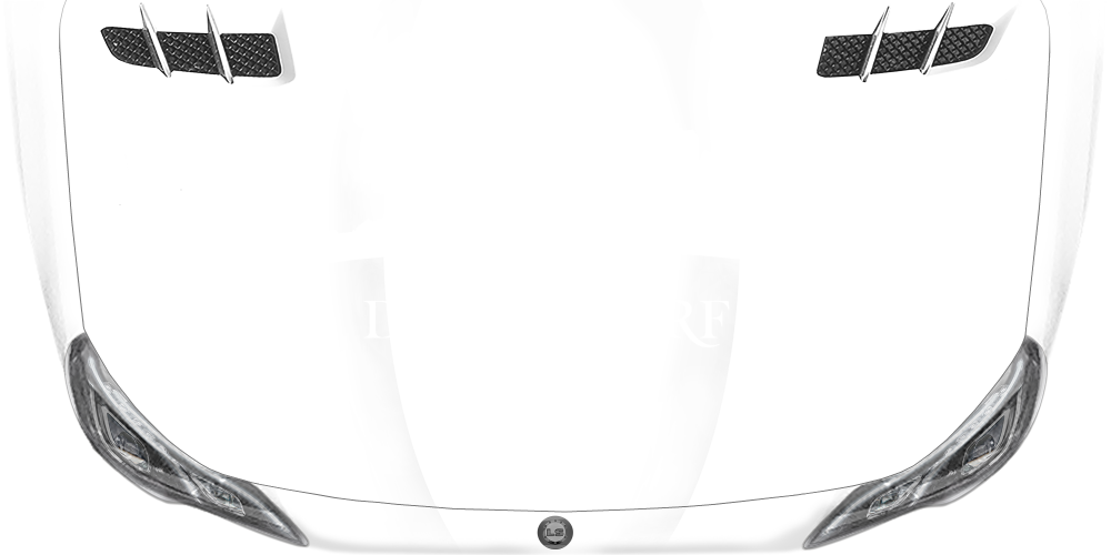 Autoaufkleber Skyline Düsseldorf